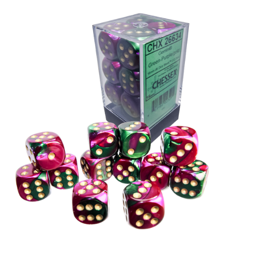 Chessex 16mm D6 Dice Block