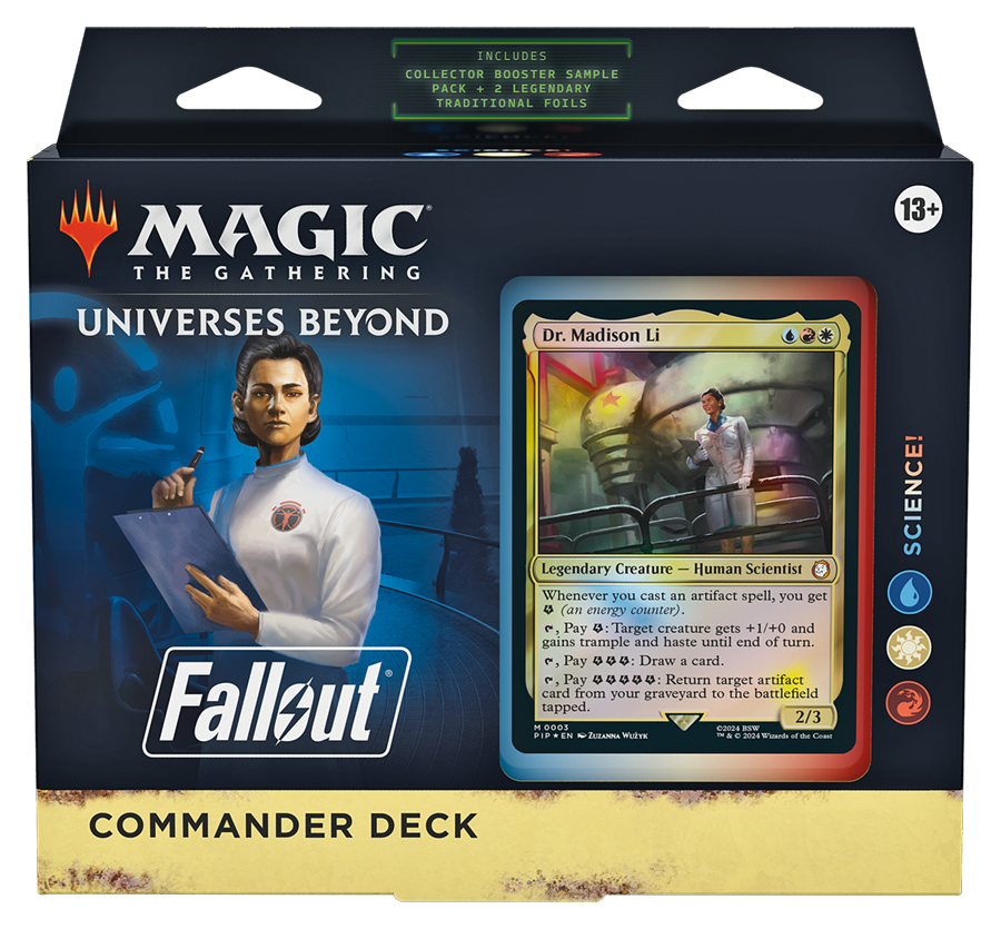 Universes Beyond: Fallout - Science! Commander Deck