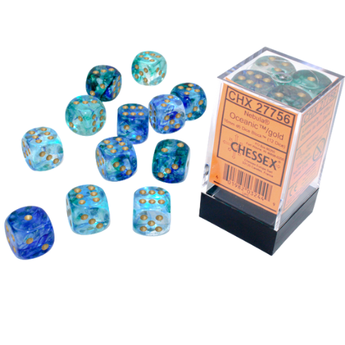 Chessex 16mm D6 Dice Block