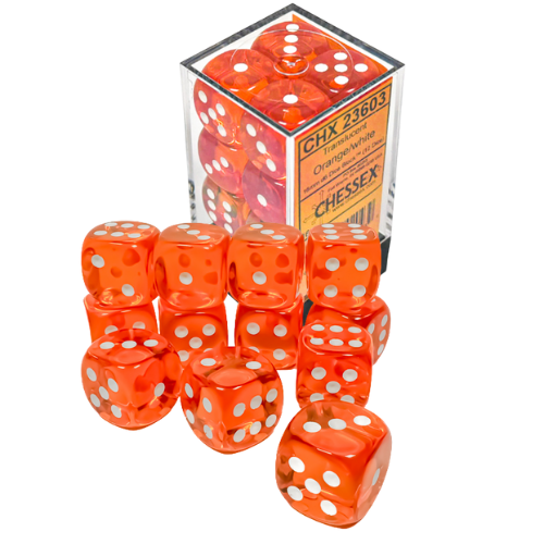 Chessex 16mm D6 Dice Block