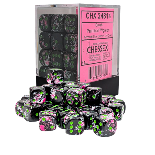 Chessex: 12mm D6 Dice Block