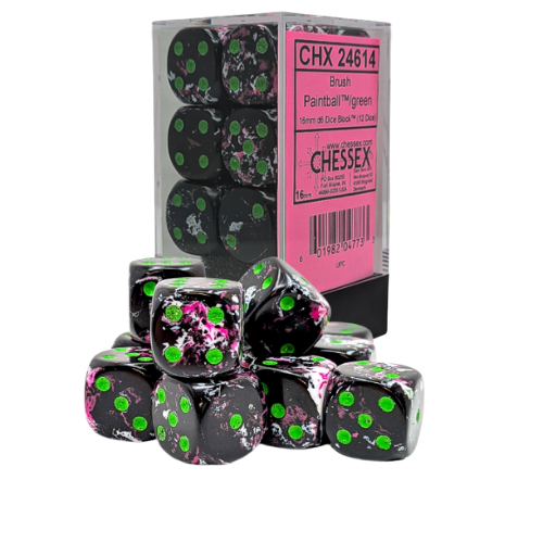 Chessex 16mm D6 Dice Block