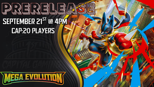 Pokémon: Mega Evolutions Prerelease-York PA