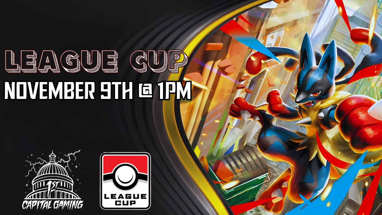 Pokemon League Cup - November 9th at 1PM - York Pa