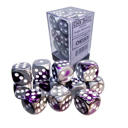 Chessex 16mm D6 Dice Block