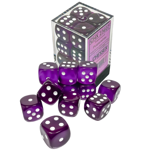 Chessex 16mm D6 Dice Block