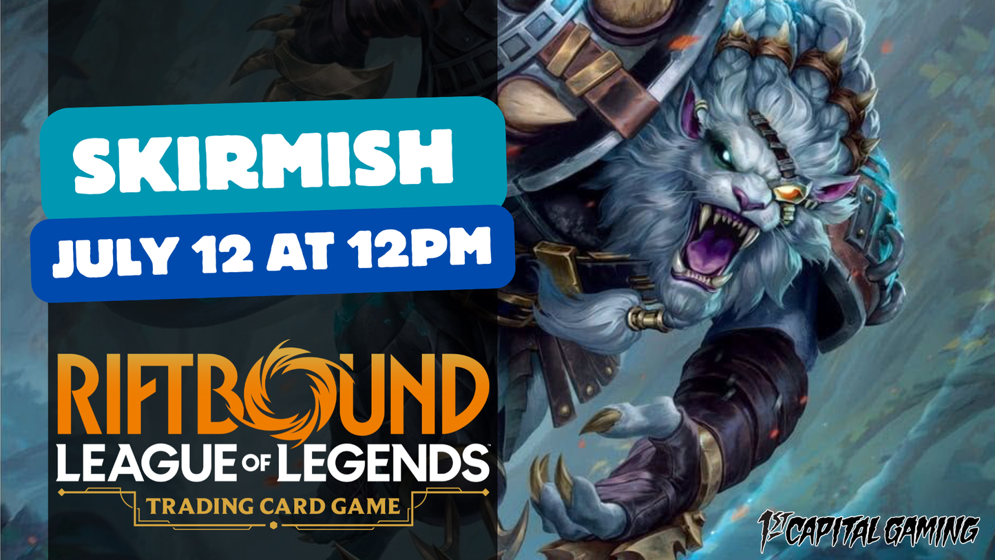 Riftbound: Summoner Skirmish - July 12th at 12PM - York PA