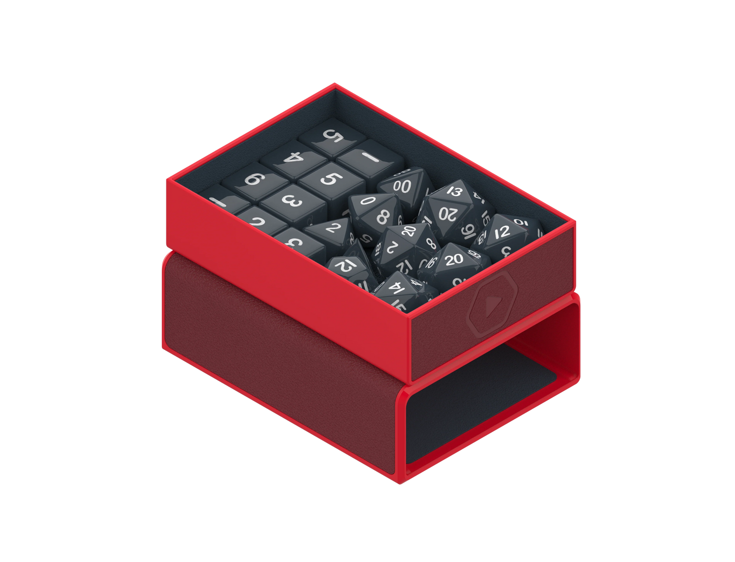 RNG Dicebox Max - Barbarian Red