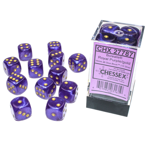 Chessex 16mm D6 Dice Block