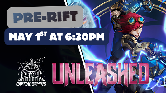 Unleashed: Pre-Rift - May 1st at 6:30PM - York PA