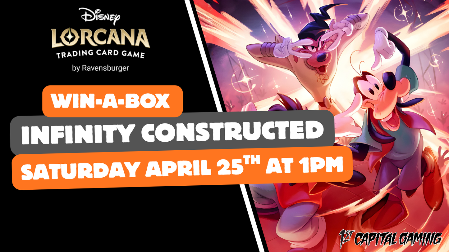 Disney Lorcana: Win a Box - 1st Capital Gaming - York, PA
