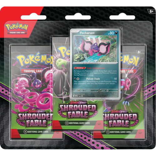 Pokémon: Shrouded Fable 3 Pack Blister