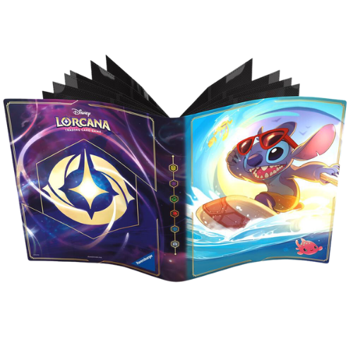 Disney Lorcana TCG: the first Chapter Lorebook - 4 Pocket Card Portfolio