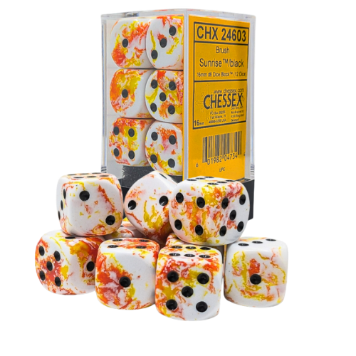 Chessex 16mm D6 Dice Block