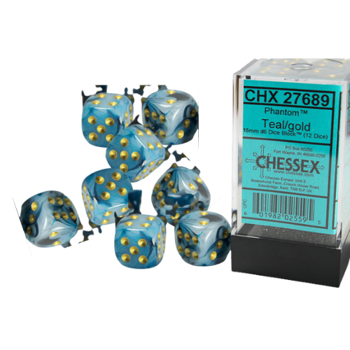 Chessex 16mm D6 Dice Block