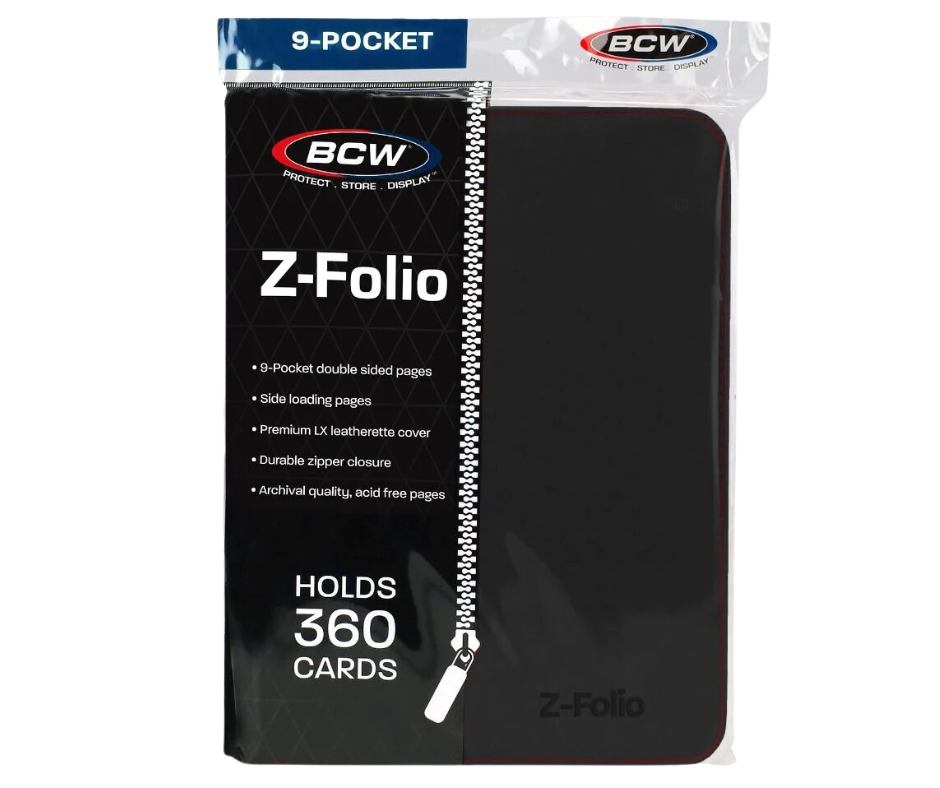 BCW Z-Folio Toploaders 9-Pocket Album