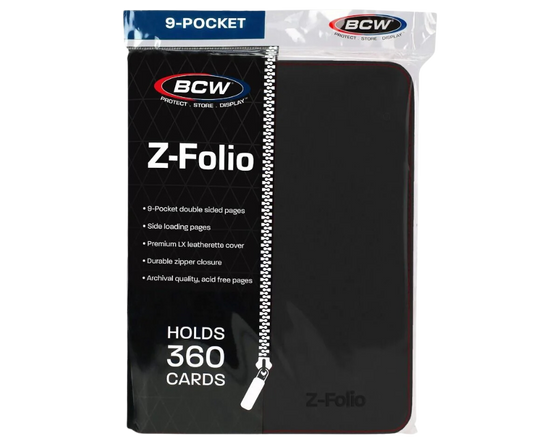 BCW Z-Folio Toploaders 9-Pocket Album