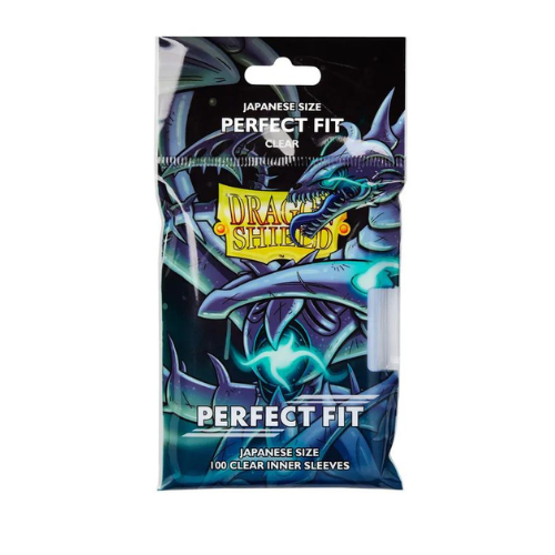 Dragon Shields: Perfect Fit Clear (100) for Yu-Gi-Oh