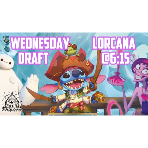 Lorcana: Wednesday Night Draft Event