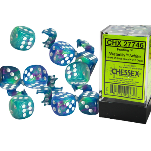 Chessex 16mm D6 Dice Block