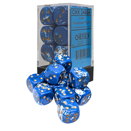Chessex 16mm D6 Dice Block