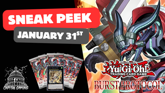 Yu-Gi-Oh: Burst Protocol Sneak Peek Jan. 31st @6PM- York PA