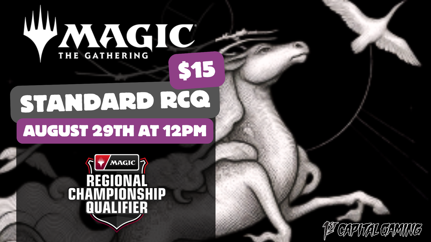 Magic: The Gathering Standard RCQ - August 29th at 12pm - Hagerstown MD