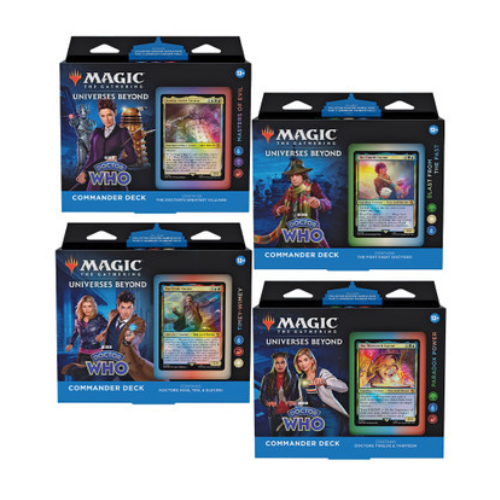 Dr. Who Commander Decks Set of 4