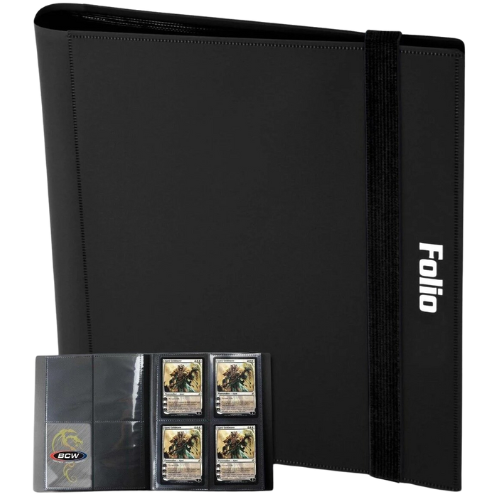 BCW Folio 4-Pocket Album - Black