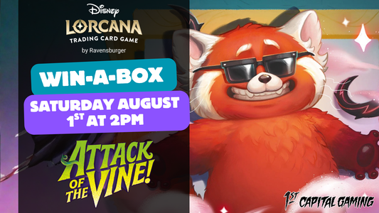 Disney Lorcana: Win a Box - 1st Capital Gaming - York, PA