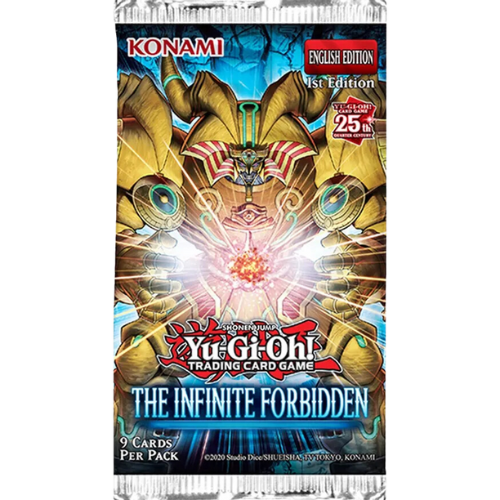 Yu-Gi-Oh: The Infinite Forbidden Booster Pack 1st Capital Gaming Yu-Gi-Oh: The Infinite Forbidden Booster Pack 1st Capital Gaming