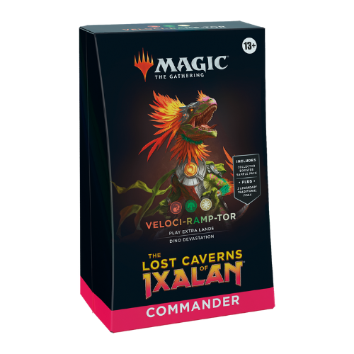The Lost Caverns of Ixalan Commander Deck - Veloci-ramp-tor – 1st ...