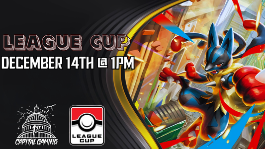 Pokemon League Cup - December 14th at 1PM