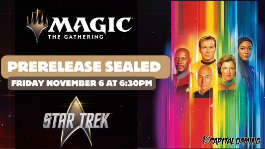 Magic: Star Trek Prerelease – Fri Nov 6, 6:30 PM – York, PA