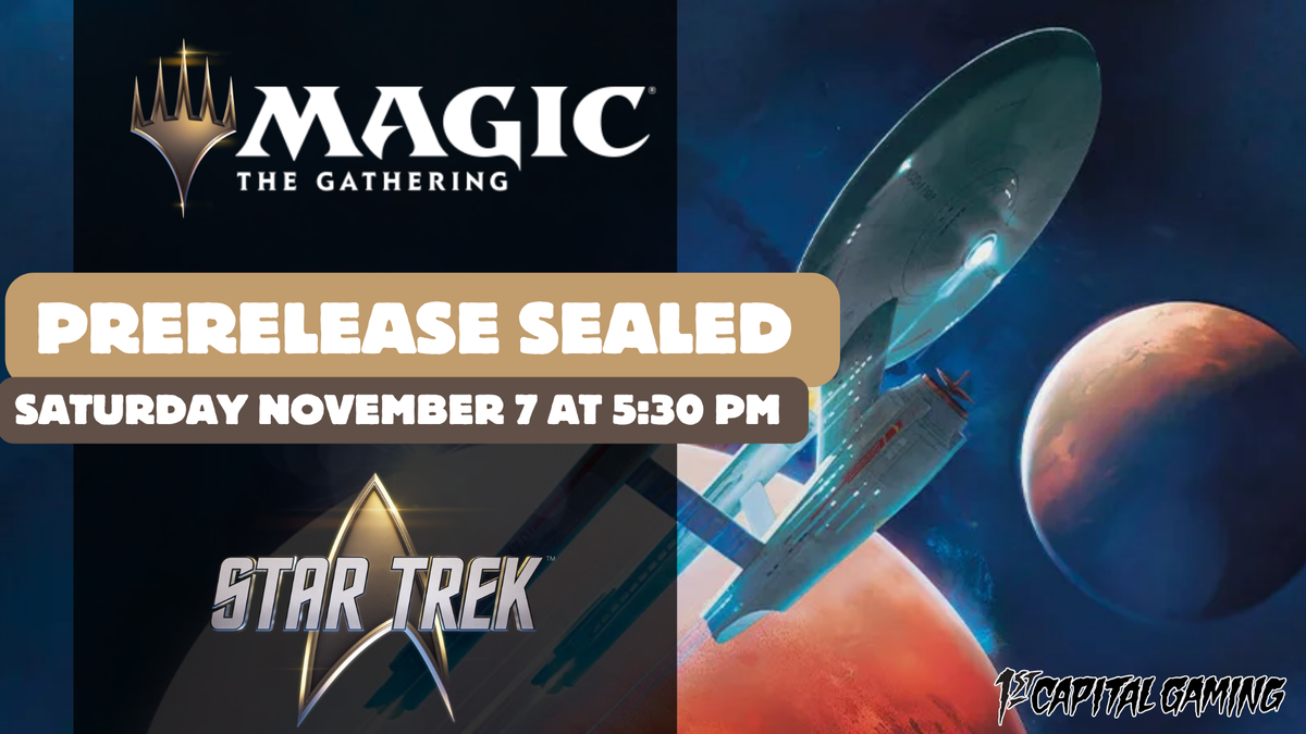 Magic: Star Trek Prerelease – Sat Nov 7, 5:30 PM – York, PA