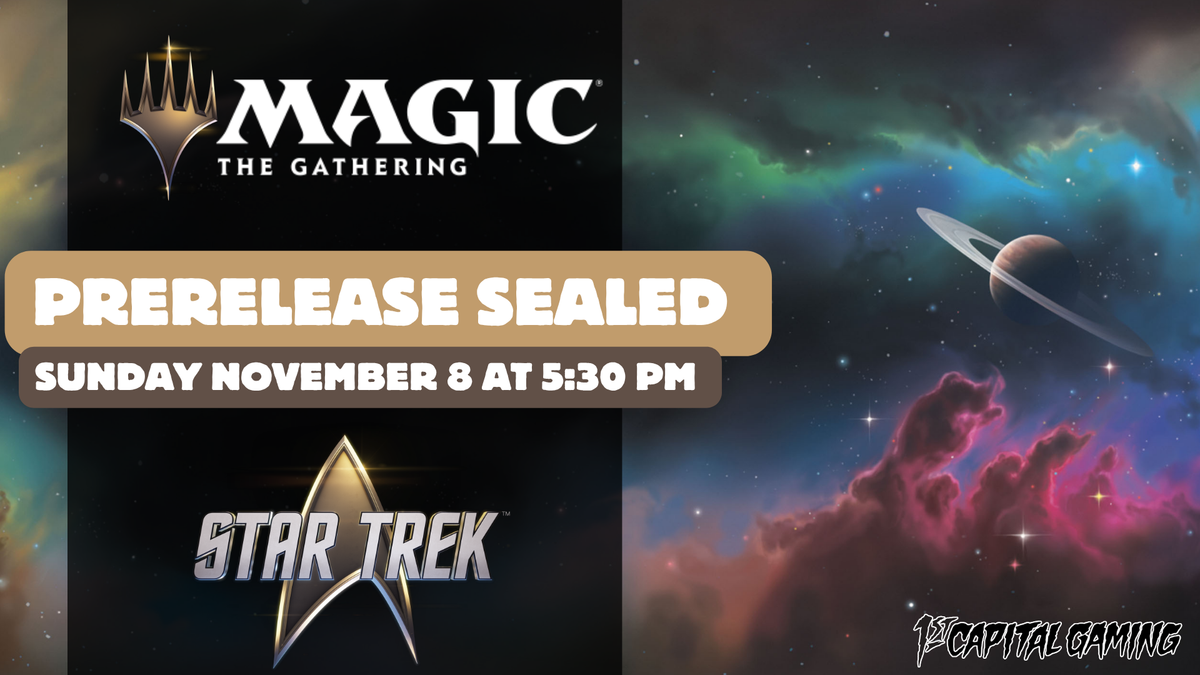Magic: Star Trek Prerelease – Sun Nov 8, 5:30 PM – York, PA