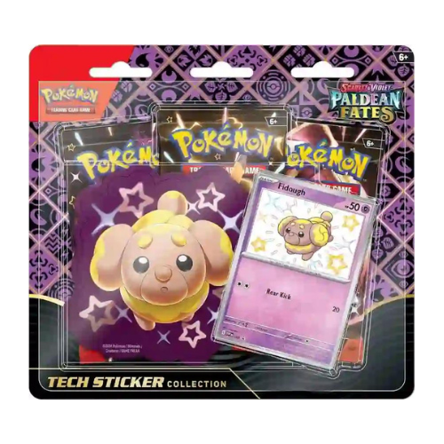 Pokémon: Paldean Fates Tech Sticker Collection (Styles Vary)