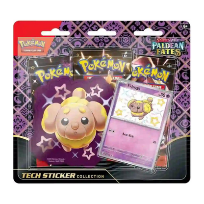 Pokémon: Paldean Fates Tech Sticker Collection (Styles Vary)