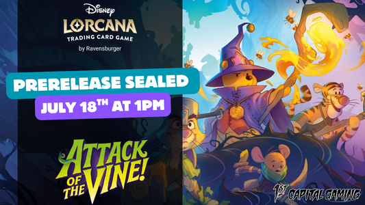 Lorcana: Attack of the Vine Sealed Prerelease Events- York PA