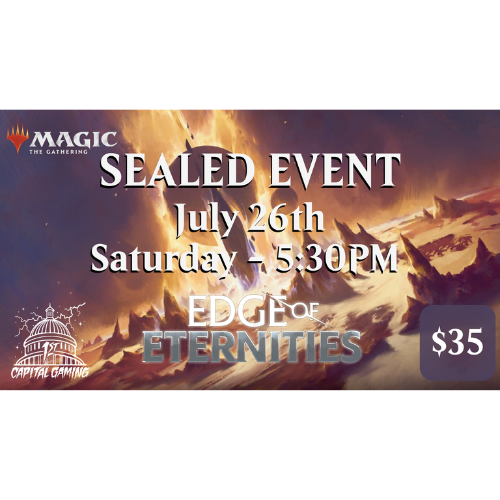 Edge of Eternities: Sealed Prerelease Event - Saturday, July 26, at 5:30PM