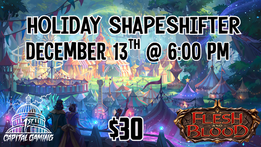 Flesh and Blood: Holiday Shapeshifter Sealed Shenanigans