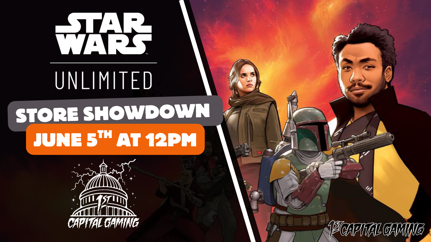 Star Wars Unlimited Showdown June 7th at 12PM- York PA