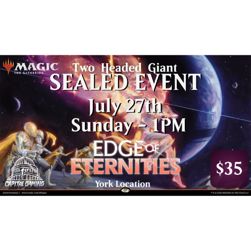 Edge of Eternities: Sealed Two-Headed Giant Prerelease Event - Sunday, July 27, at 1PM
