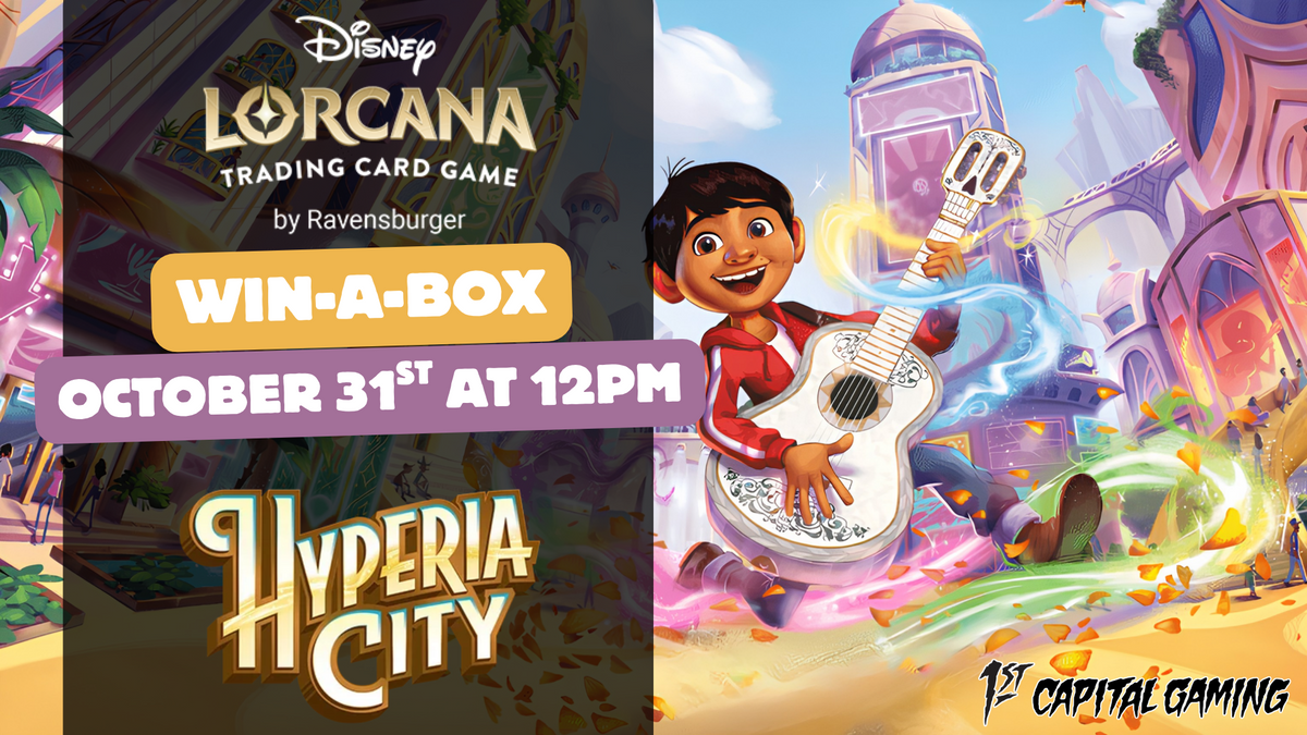 Disney Lorcana: Win a Box - 1st Capital Gaming - York, PA