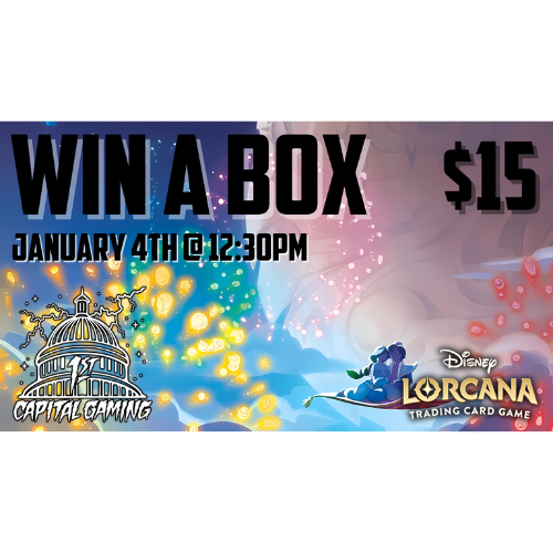 Disney Lorcana: Win a Box Tournament - 1st Capital Gaming - York, PA